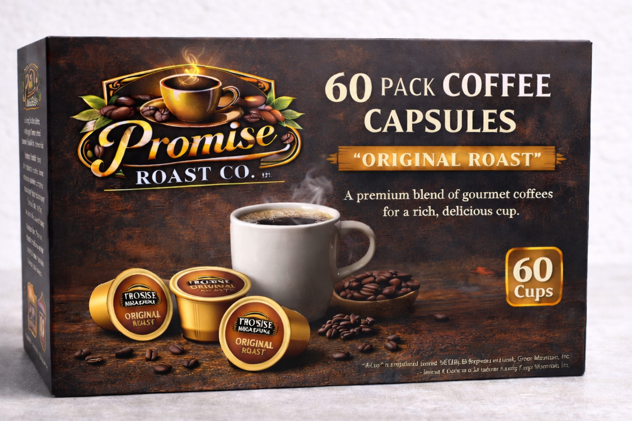 60 Pack Single Serve Coffee Capsules