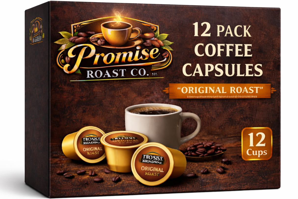 12 Pack Single Serve Coffee Capsules