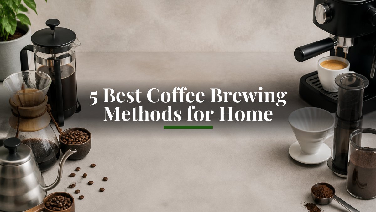 5 Best Coffee Brewing Methods for Home
